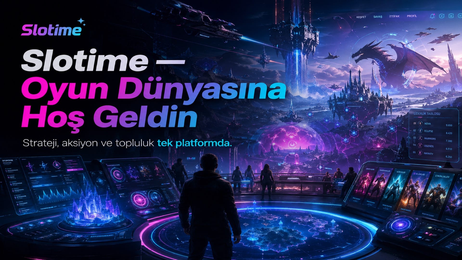 Slotime Gerçek Adres – Online Oyun Platformu Hero Banner